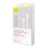 Baseus Explorer Series cable USB-C - Lightning 20W 2 m white (CATS010302)