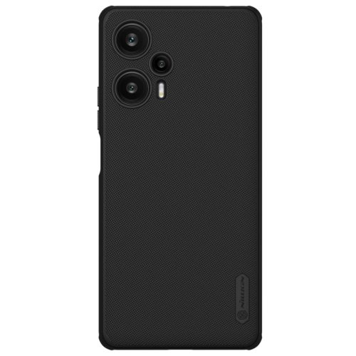 Xiaomi Redmi Note 12 Turbo / Xiaomi Poco F5 Armored Case Nillkin Super Frosted Shield Pro Armored Cover - Black