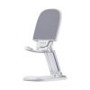 Joyroom JR-ZS371 foldable stand for tablet phone with height adjustment - white