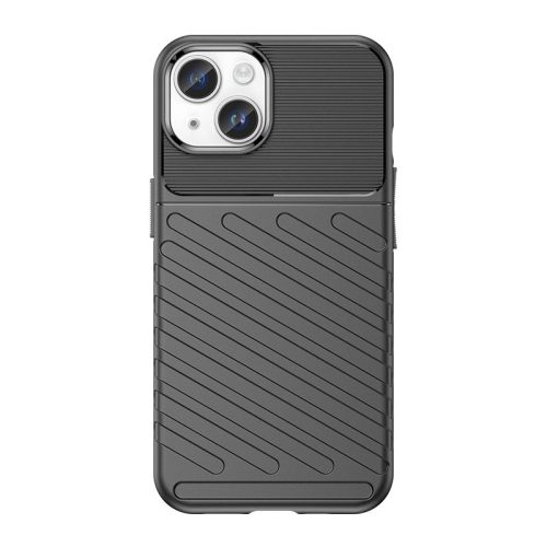 Armored iPhone 15 Plus Thunder Case - black