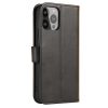 Wallet Case with Stand for iPhone 15 Plus Magnet Case - Black