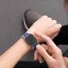 Magnetic Apple Watch Ultra, SE, 9, 8, 7, 6, 5, 4, 3, 2, 1 (49, 45, 44, 42 mm) Dux Ducis Strap (LD Version) - Blue