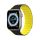 Magnetic Apple Watch SE, 9, 8, 7, 6, 5, 4, 3, 2, 1 (41, 40, 38 mm) Dux Ducis Strap (LD Version) - black and yellow