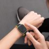 Magnetic Apple Watch SE, 9, 8, 7, 6, 5, 4, 3, 2, 1 (41, 40, 38 mm) Dux Ducis Strap (LD Version) - black and yellow