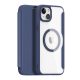 Dux Ducis Skin X Pro Magnetic Flip MagSafe Case iPhone 15 Plus - Blue