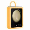 Silicone case with holder for Samsung Galaxy Z Flip 5 - yellow