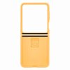 Silicone case with holder for Samsung Galaxy Z Flip 5 - yellow