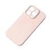 MagSafe compatible silicone case for iPhone 15 Plus Silicone Case - Cream