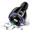 Wozinsky WCCCA car charger 2x USB-C 1x USB-A 90W PD QC - black