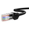 Baseus High Speed ​​Cat 5 RJ-45 1000Mb/s Ethernet cable 3m round - black