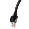 Baseus High Speed ​​Cat 5 RJ-45 1000Mb/s Ethernet cable 3m round - black