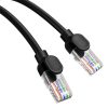 Baseus High Speed ​​Cat 5 RJ-45 1000Mb/s Ethernet cable 3m round - black