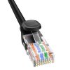 Baseus High Speed ​​Cat 5 RJ-45 Ethernet cable 1000Mb/s 1.5m round - black