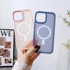 Magnetic Color Matte Case for iPhone 15 Plus - navy blue