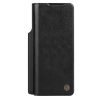 Nillkin Qin Leather Pro Leather Case with Camera Protector for Samsung Galaxy Z Fold 5 - Black