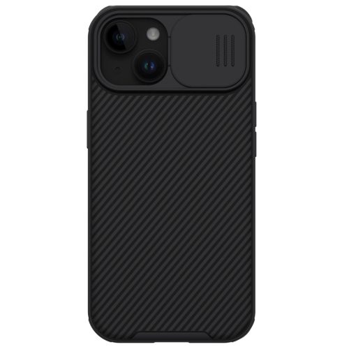 Nillkin CamShield Pro Magnetic Case for iPhone 15 Plus with Camera Protector - Black