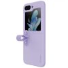 Nillkin Flex Flip case with pendant and stand for Samsung Galaxy Z Flip 5 - purple