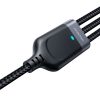 Joyroom Multi-Use Series 3-in-1 cable S-1T3018A18 Lightning USB-C micro USB 1.2m - black