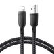 Joyroom Multi-Color Series SA34-AL3 USB-A / Lightning 3A Cable 1m - Black