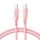 Joyroom Multi-Color Series SA34-CC3 USB-C / USB-C Cable 60W Fast Transfer 1m - Pink