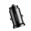 Joyroom JR-CCN06 30W 2x USB-C mini car charger metal - black