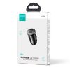 Joyroom JR-CCN06 30W 2x USB-C mini car charger metal - black