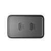 Joyroom JR-TCF09 fast charger 2x USB-C 40W - black