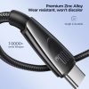 Joyroom Pioneer Series SA31-AC6 USB-A / USB-C cable 100W 1.2m - black