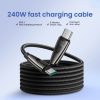 Joyroom Pioneer Series SA31-CC5 USB-C / USB-C cable 240W 1.2m - black