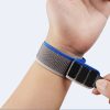 Sport Velcro Strap for Apple Watch 9 / 8 / 7 / 6 / SE / 5 / 4 / 3 / 2 / 1 (38, 40, 41 mm) Dux Ducis Strap YJ Version - Blue-Grey