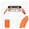 Sport strap with buckle for Apple Watch 9 / 8 / 7 / 6 / SE / 5 / 4 / 3 / 2 / 1 (41, 40, 38 mm) Dux Ducis Strap GS Version - orange