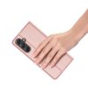 Wallet case with stand for Samsung Galaxy S23 FE Dux Ducis Skin Pro - pink