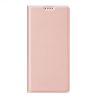 Wallet case with stand for Samsung Galaxy S23 FE Dux Ducis Skin Pro - pink