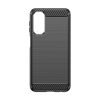 Flexible carbon pattern case for Samsung Galaxy M34 Carbon Case - black