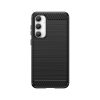 Flexible carbon pattern case for Samsung Galaxy S23 FE Carbon Case - black