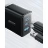 Joyroom JR-TCF10 fast charger 2x USB-C USB-A 32W (UK plug) - black