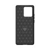 Carbon Case silicone case for Motorola Edge 40 - black