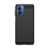 Carbon Case silicone case for Motorola G14 - black