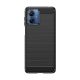 Carbon Case silicone case for Motorola G14 - black