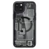 Spigen Ultra Hybrid Mag Case with MagSafe for iPhone 15 Plus - Dark Gray (Zero One Pattern)