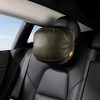 Baseus ComfortRide Series car headrest cushion with 2 materials - dark green