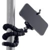 Eleastic tripod for a phone and a selfie camera