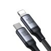 2 in 1 cable Joyroom speedy series SA21-1T2 USB-C - USB-C / Lightning 100W 1.5m black