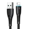 Joyroom Starry Series SA32-AL3 3A USB-A / Lightning cable 1m - black