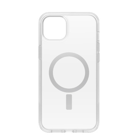 Otterbox Symmetry Clear Plus - protective case for iPhone 15 Plus compatible with MagSafe (clear)