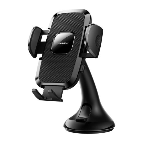 Joyroom JR-ZS259 mechanical car holder universal for phone on cockpit / window - black