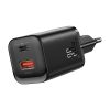 Joyroom JR-TCF08EU Speed ​​Series 30W PD/QC/AFC/FCP fast wall charger - black