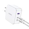 Ugreen Nexode CD289 GaN network charger USB-A/2xUSB-C 140W + USB-C - USB-C cable 1.5m - white