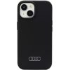 Audi Silicone Case for iPhone 15 Plus - black