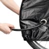 Waterproof bike cover size L - black